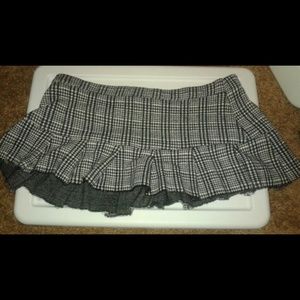 Schoolgirl Mini Skirt - Preppy roleplay stripper cosplay punk